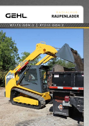 Mini încărcătoare Gehl RT 175 SXT Dual