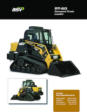 Mini încărcătoare ASV RT 60