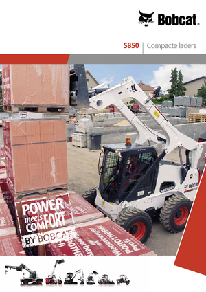 Mini încărcătoare Bobcat S850