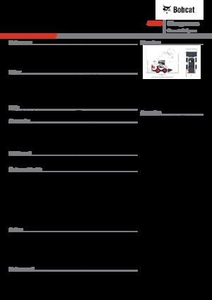 Mini încărcătoare Bobcat S530