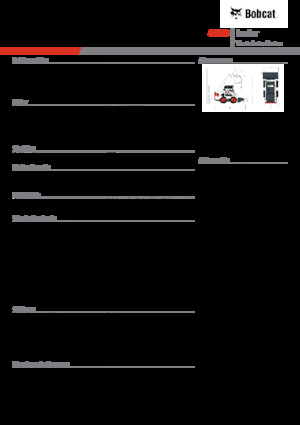 Mini încărcătoare Bobcat S550