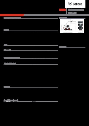 Mini încărcătoare Bobcat S850