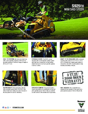 Mini încărcătoare Vermeer S925TX