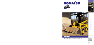 Mini încărcătoare Komatsu SK04J-2
