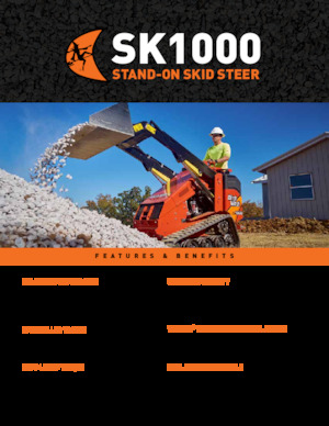 Mini încărcătoare Ditch Witch SK1000