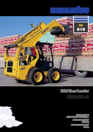 Mini încărcătoare Komatsu SK818-5E0