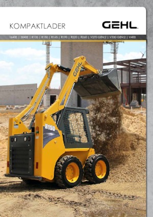 Mini încărcătoare Gehl R190