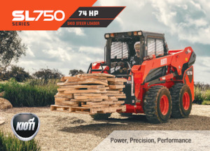 Mini încărcătoare Kioti SL750 Canopy