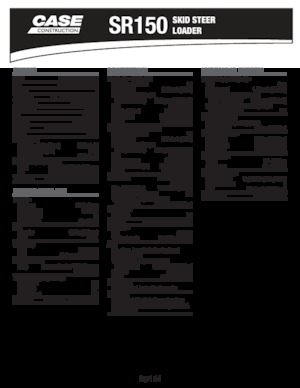 Mini încărcătoare Case SR150