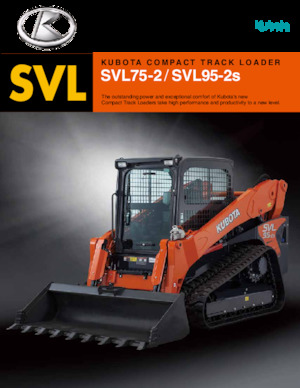 Mini încărcătoare Kubota SVL75-2HWC