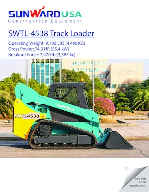 Mini încărcătoare Sunward SWTL4538 