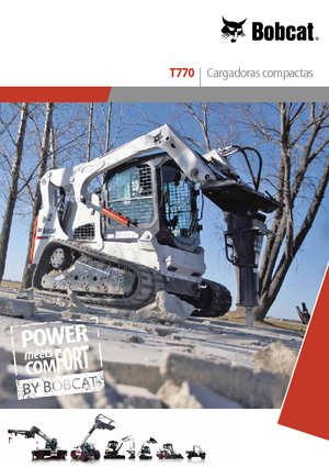 Mini încărcătoare Bobcat T770