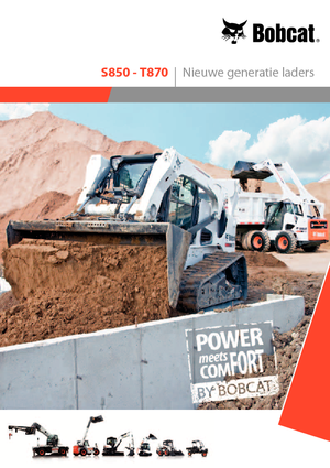 Mini încărcătoare Bobcat T870