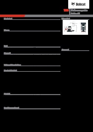 Mini încărcătoare Bobcat T66