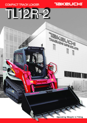 Mini încărcătoare Takeuchi TL 12 R2