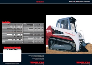 Mini încărcătoare Takeuchi TL 150
