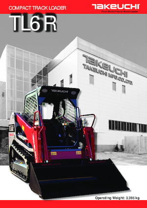 Mini încărcătoare Takeuchi TL 6 R