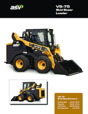 Mini încărcătoare ASV VS 75