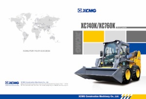 Mini încărcătoare XCMG XC740K 