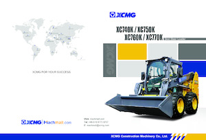 Mini încărcătoare XCMG XC750K