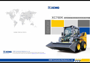 Mini încărcătoare XCMG XC760K 