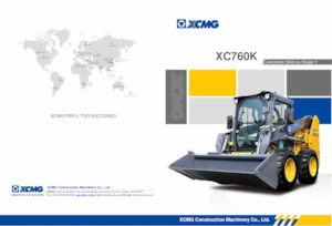 Mini încărcătoare XCMG XC760K 