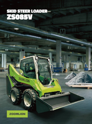 Mini încărcătoare Zoomlion ZS085V