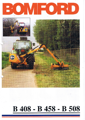 Echipamente de cosit în pantă Bomford B 458