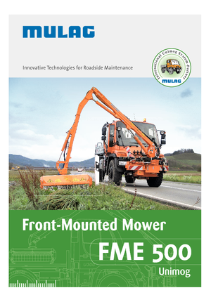 Echipamente de cosit în pantă Mulag FME 500