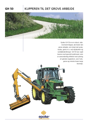Echipamente de cosit în pantă Epoke® GH 50