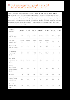 Echipamente de cosit în pantă Pronar GK80L
