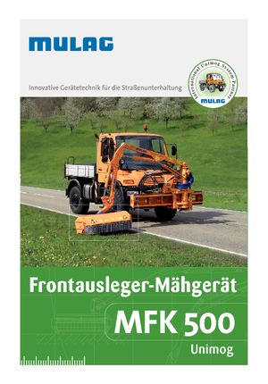 Echipamente de cosit în pantă Mulag MFK 500