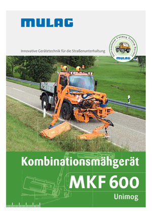 Echipamente de cosit în pantă Mulag MKF 600