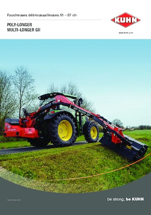 Echipamente de cosit în pantă Kuhn Multi-Longer GII 5557 P