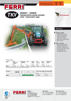 Echipamente de cosit în pantă Ferri TKV 65
