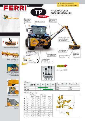 Echipamente de cosit în pantă Ferri TP 51 Plus