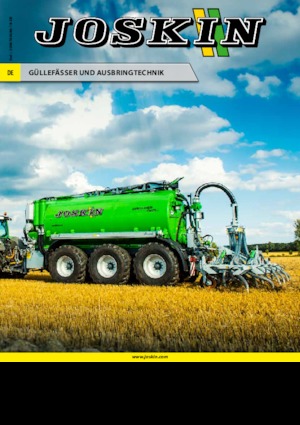 Injectoare de dejecții Joskin TERRADISC 2 XXL 5000/40TDH