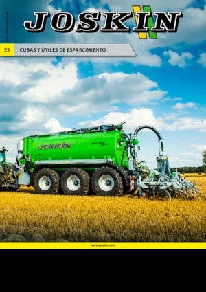 Injectoare de dejecții Joskin TERRADISC 2 XXL 5000/40TDH