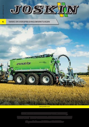 Decantoare de nămol Joskin EUROLINER 18000 TS