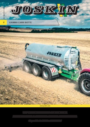 Decantoare de nămol Joskin TETRALINER 23500 T