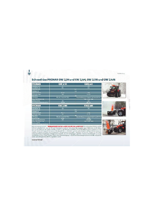 Tăietoare de zăpadă Pronar OW 2.4 M
