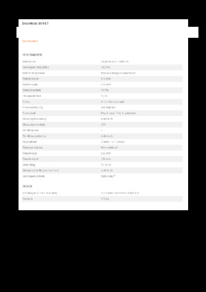 Tăietoare de zăpadă Eliet Snowbob 8014 T4