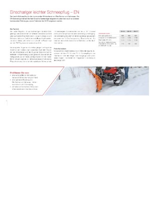 Pluguri de zăpadă light-duty/ușoare Schmidt EN 17