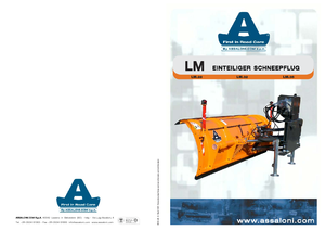 Pluguri de zăpadă light-duty/ușoare Assaloni LM 32