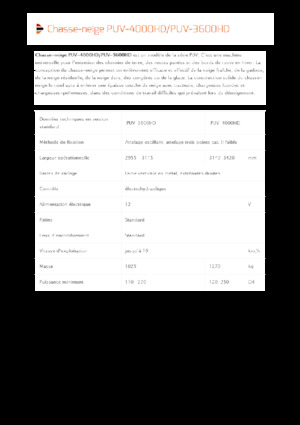 Pluguri de zăpadă cu două lame mobile/articulate Pronar PUV 3600HD