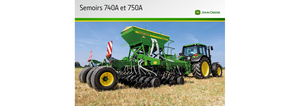 Mașini de însămânțat John Deere 740A