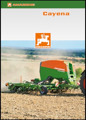 Mașini de însămânțat Amazone Cayena 6001 C