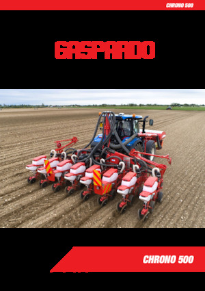 Mașini de însămânțat Gaspardo Chrono 500-512