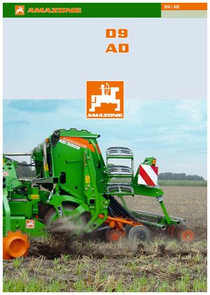 Mașini de însămânțat Amazone D9 6000 Super