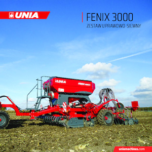 Mașini de însămânțat Unia Fenix 3000/4